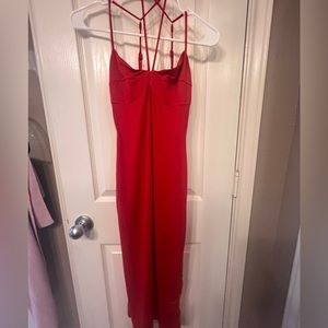 NWT Ruby Sees sexy red strappy dress, size 6 (Australian 10)